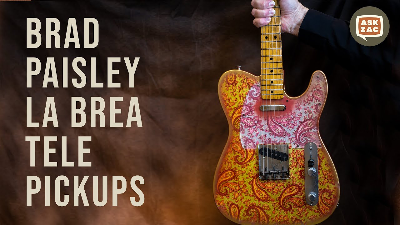 Комплект звукоснимателей Brad Paisley La Brea Telecaster - ASK ZAC EP-16
