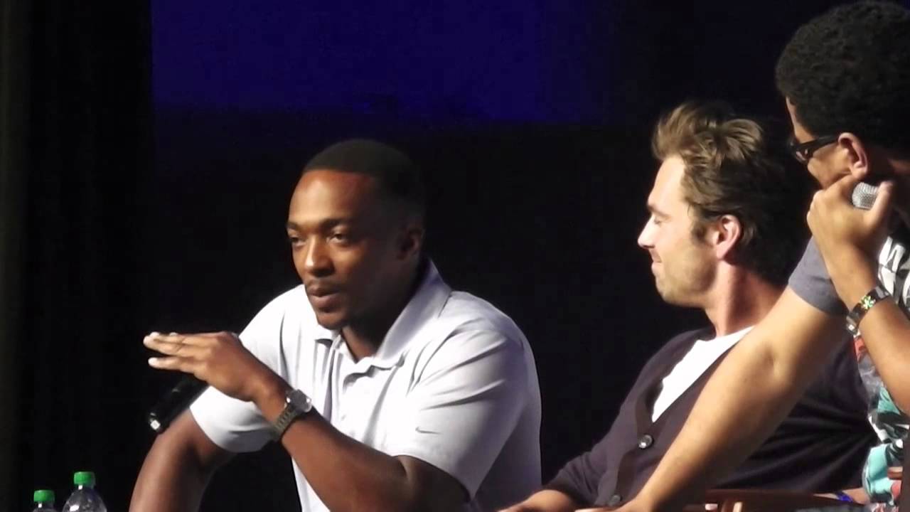 Captain America: Winter Soldier's Sebastian Stan & Anthony Mackie Panel WW Philly