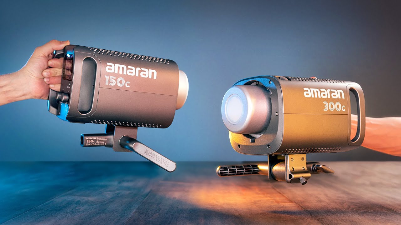 Amaran 150c и 300c // Красочное кинематографическое освещение