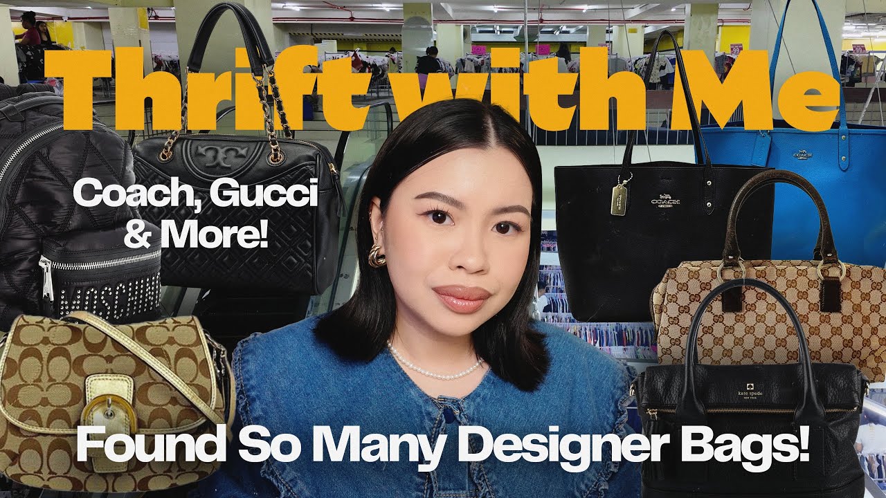 THRIFT WITH ME in Cubao Ukay-Ukay 🇵🇭 Branded & Designer Bags | Gucci, Coach & More | The Sierra’s
