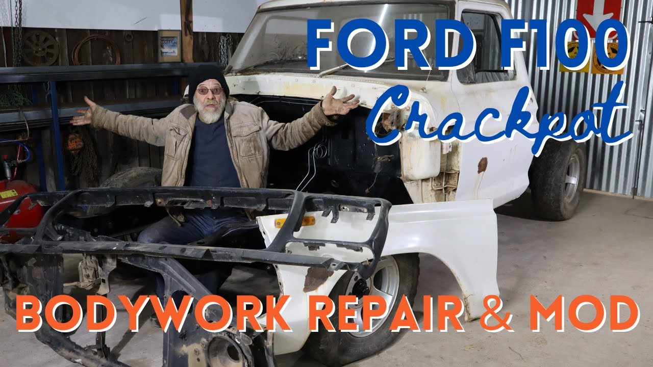 FORD F100 - FRONT BODYWORK REPAIR AND MODIFICATIONS