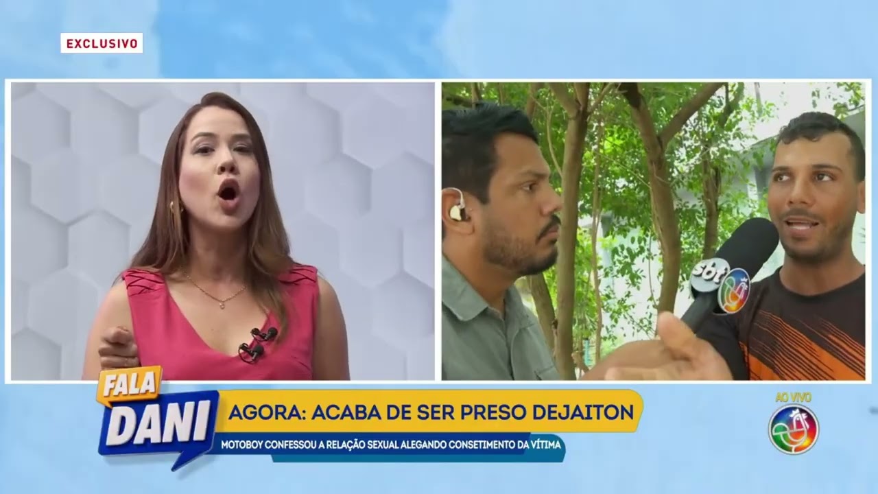 Prisão do motoboy Dejaiton acusado de estupro | FALA DANI | TV ARATU