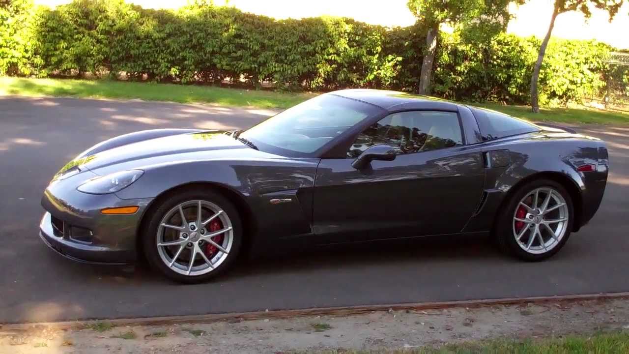 SOLD 2010 Corvette Z06 cyber gray 4 for sale by Corvette Mike com