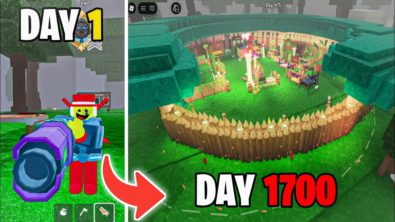The ULTIMATE Safe Base After 1700 Days! 🔥 | 99 Nights In The Forest 