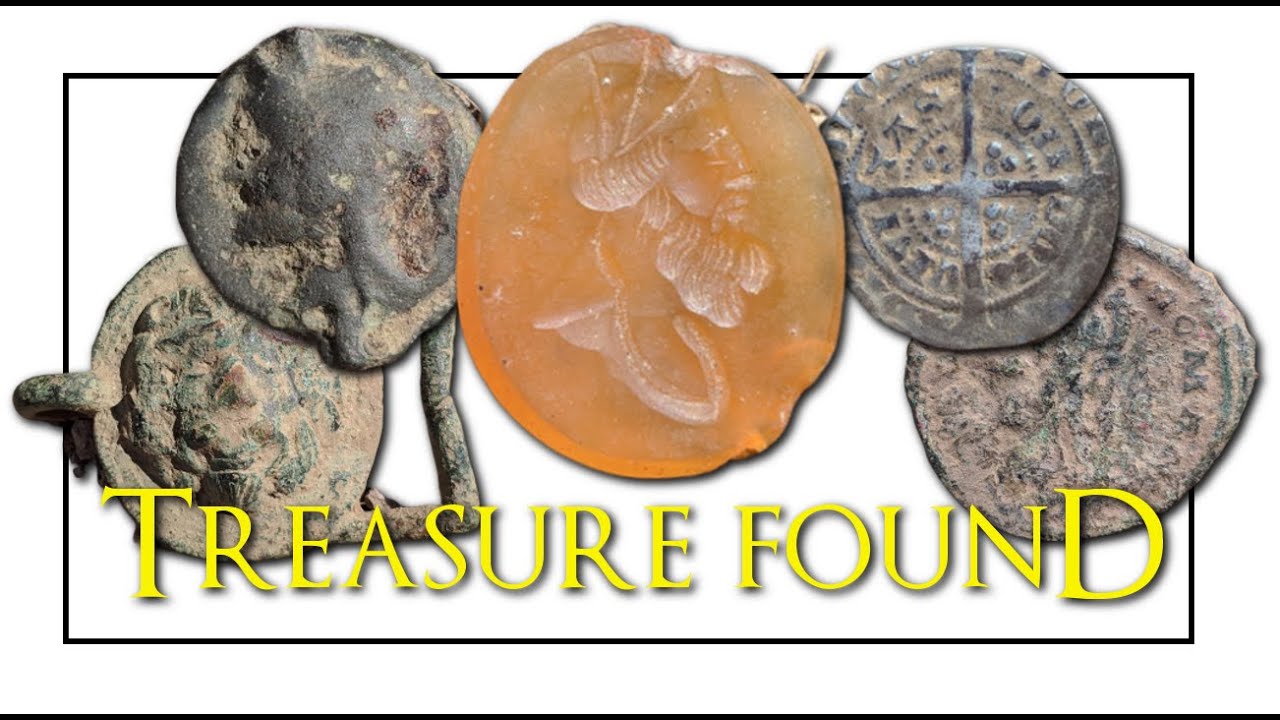 Silver Celtic Roman Coins and Historical Artefacts Found During Charity Metal Detecting Dig