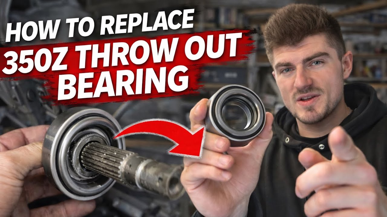 How to Replace a Clutch Throw Out Bearing on a Nissan 350Z (Full DIY Guide)