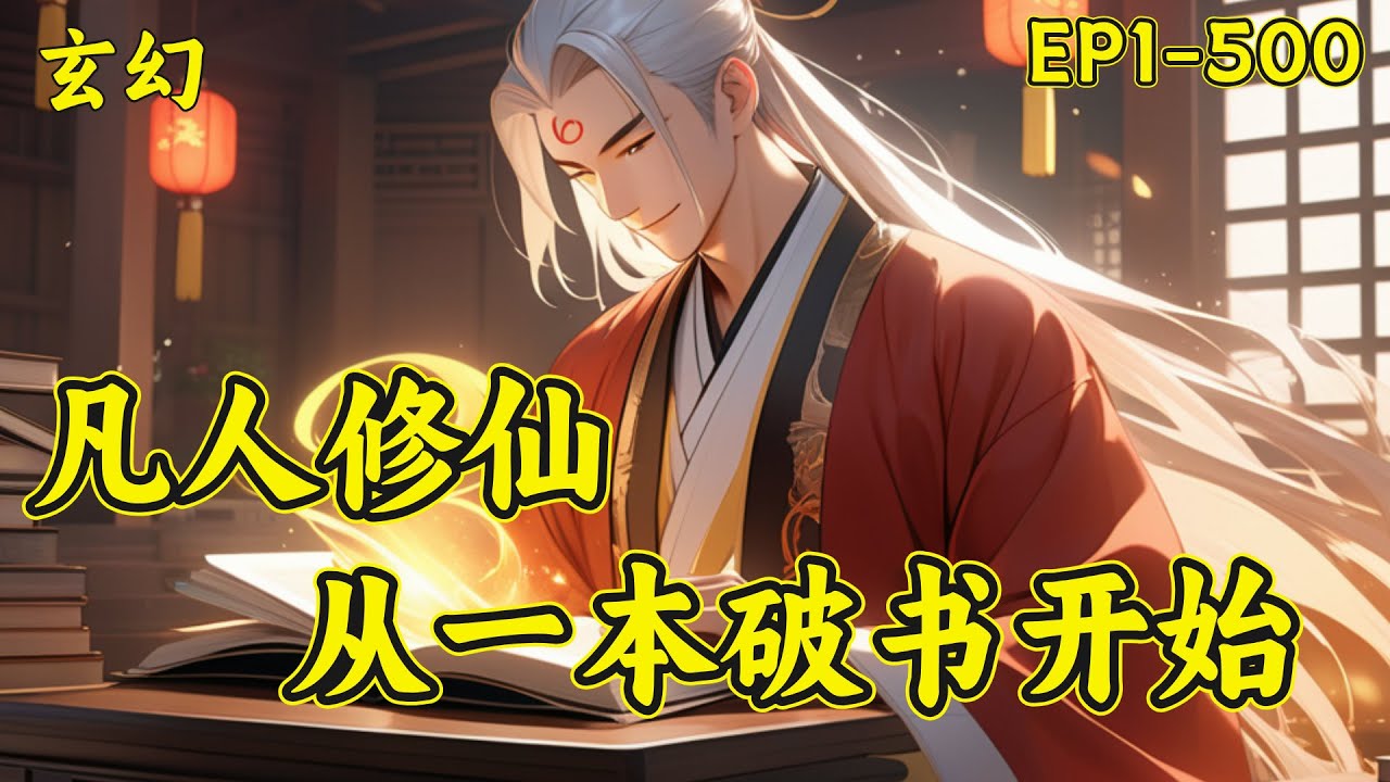 【凡人修仙：从一本破书开始】（已完结）不穿越，无系统，传统凡人修仙。看主角从卑微弱小一步一步走上仙道巅峰。世人只知道：书中自有颜如玉，书中自有黄金屋，却不曾想书中也有仙...#玄幻 #修仙