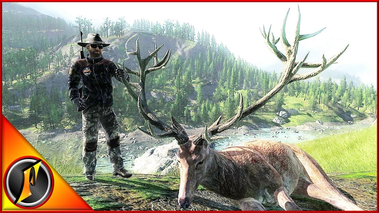 Huge Red Stag & More in theHunter Classic!