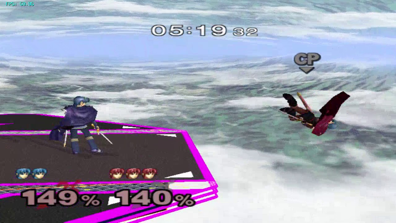 [SSBM]【Training】NightFore (Marth) vs. CPU Level 9 (Marth) ► Training Session ║#1║