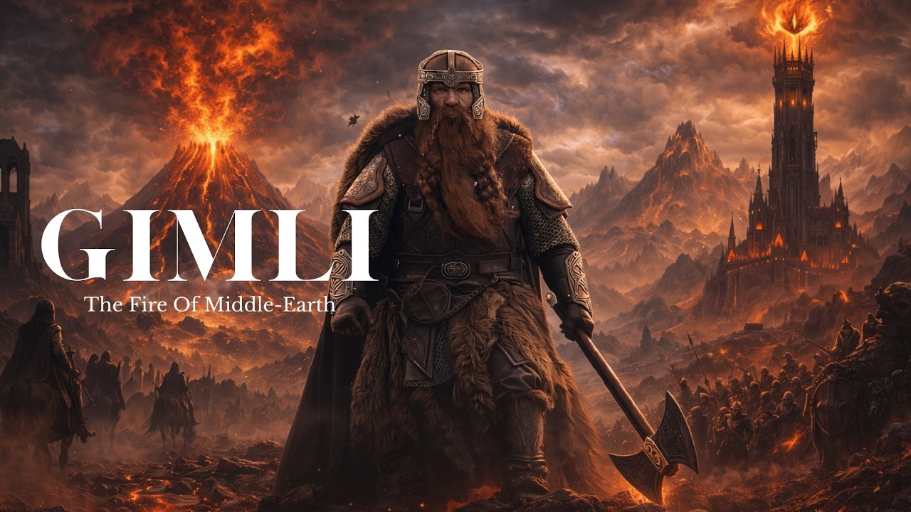 The Lord of the Rings | Gimli | The Fire of Middle-earth— Dark Epic Ambient