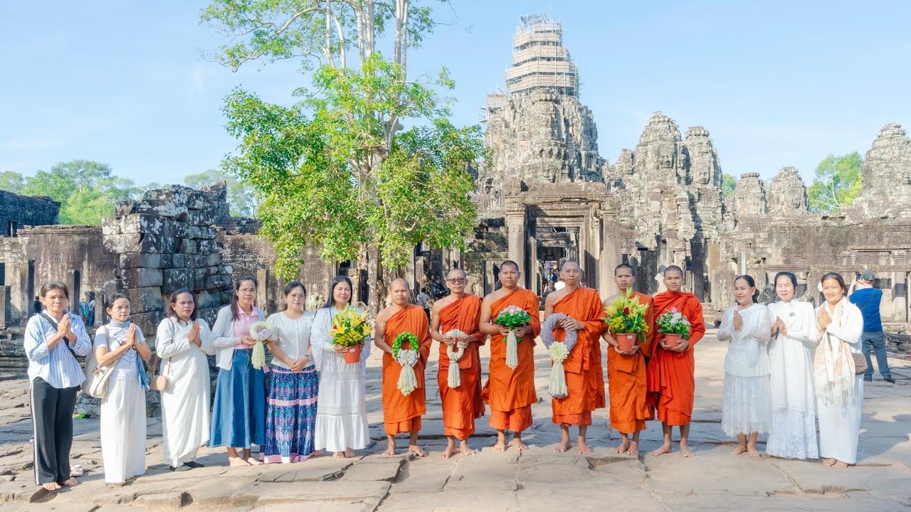 អនុមោទនាថ្ងៃស្អែកថ្ងៃឧបោសុថសីលធ្វើបទនមស្ការ សាមាធិ ចម្រើនព្រះបរិត្ត ជ្រះថ្លាអនុមទនាបុណ្យ🌸🙏🌸