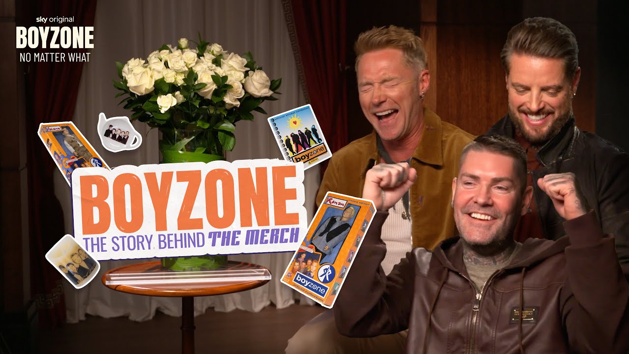 Ronan, Keith & Shane In HYSTERICS Over Iconic 90s Boyzone Merchandise 🎵 | Boyzone: No Matter What