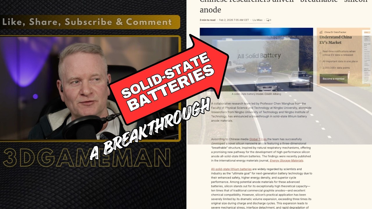 Solid State Battery Breakthrough