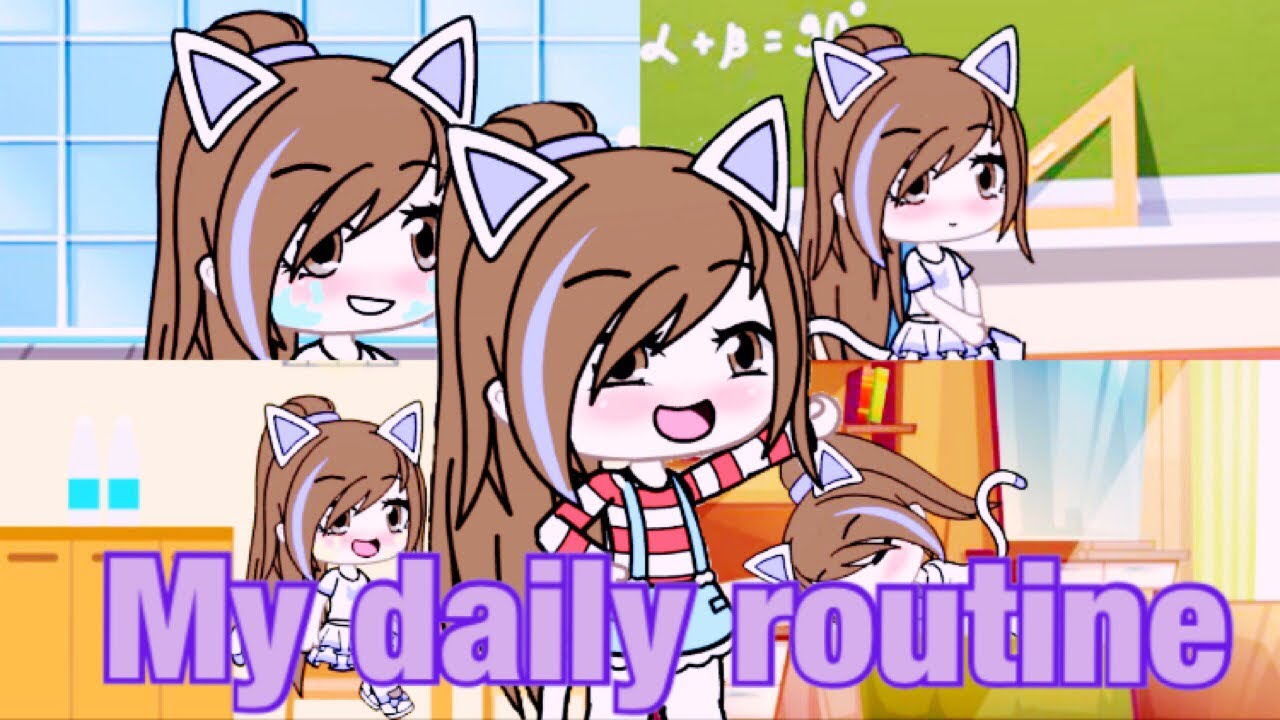 My Daily Routine~Gacha | Gacha Life | Gacha Life Mini Movie | Gacha | Gacha Studio | GLMM