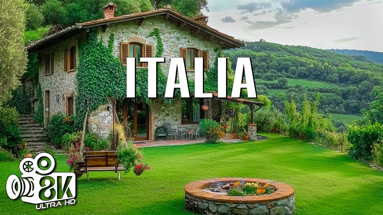 ITALIA HERMOSA | Los lugares más increíbles de Italia | Vídeo de viaje en 8K