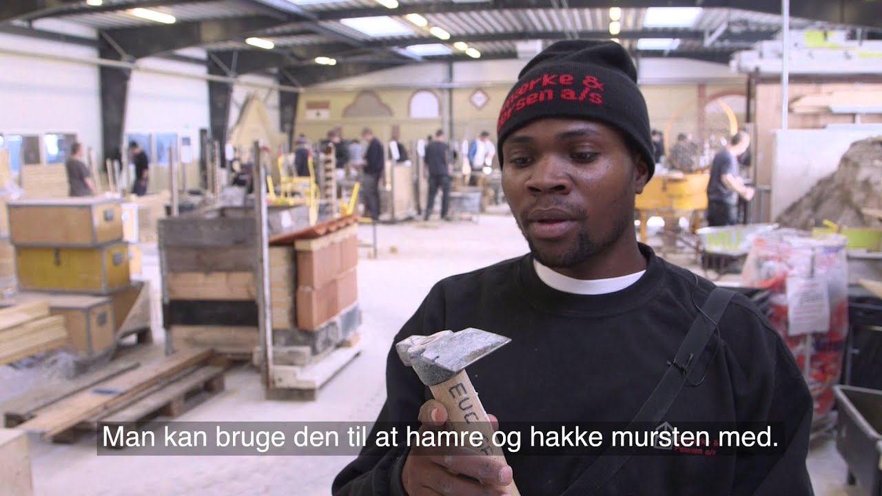 Murerlærling fraTanzania til DM i Skills