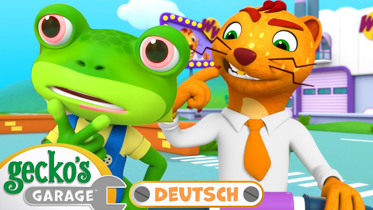 Bobbys kaputte Windschutzscheibe | 60-minütige Zusammenstellung｜Geckos Garage｜LKW für Kinder