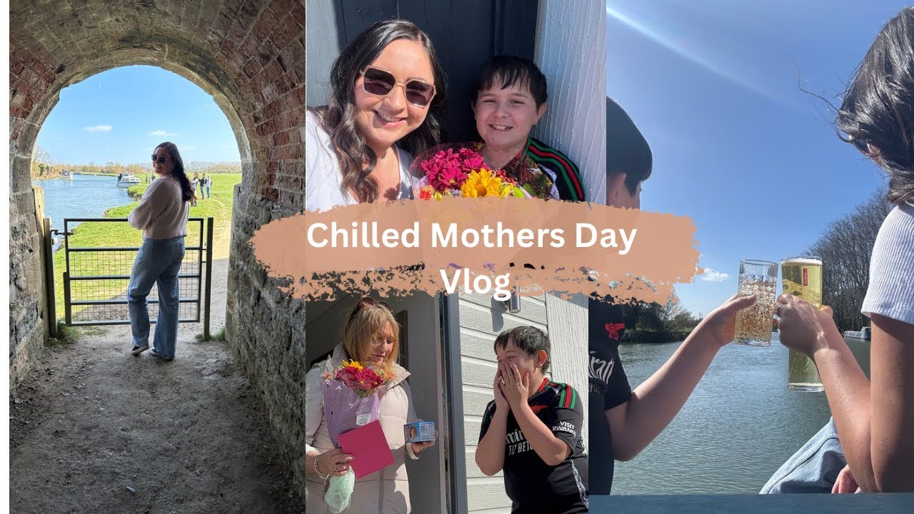 CHILLED VLOG.. MOTHERS DAY, RIVER WALKS, FAMILY TIME IN THE SPRING SUNSHINE🌸 🤍