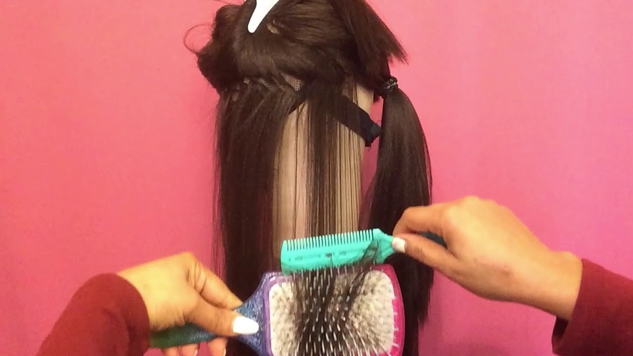 How to thin out a wig