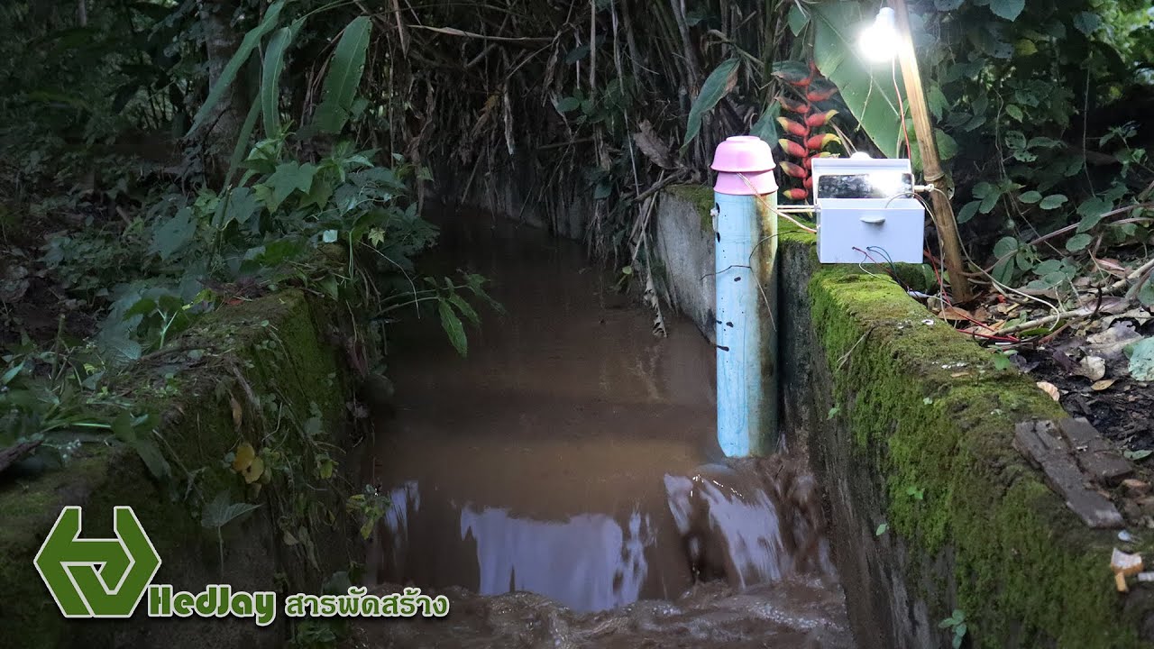 ท่อกังหันน้ำวนรุ่นเล็ก | Small vortex turbine tube