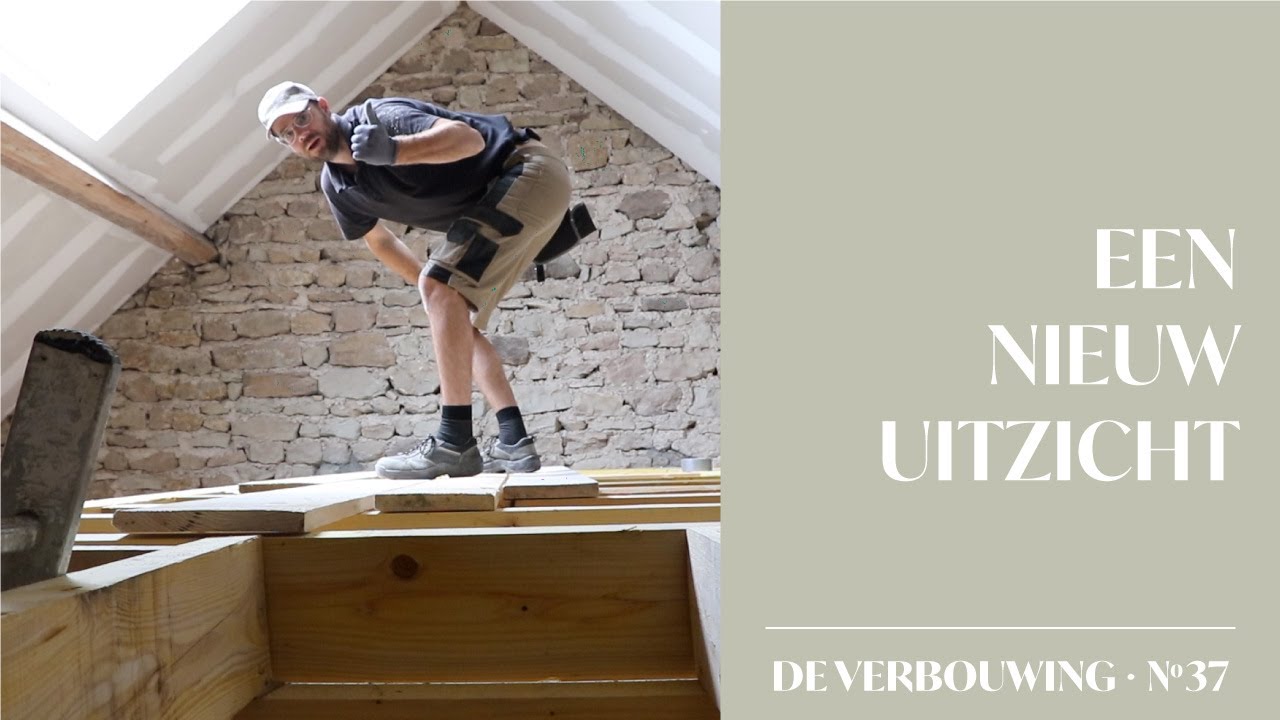 37. Balkenvloer voor de vliering | Aan de Franse slag - Wij bouwen zelf ons droomhuis in Frankrijk