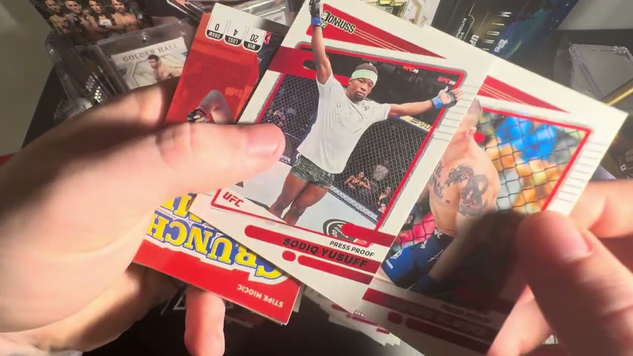 2022 UFC Donruss Hobby Box Rip! 