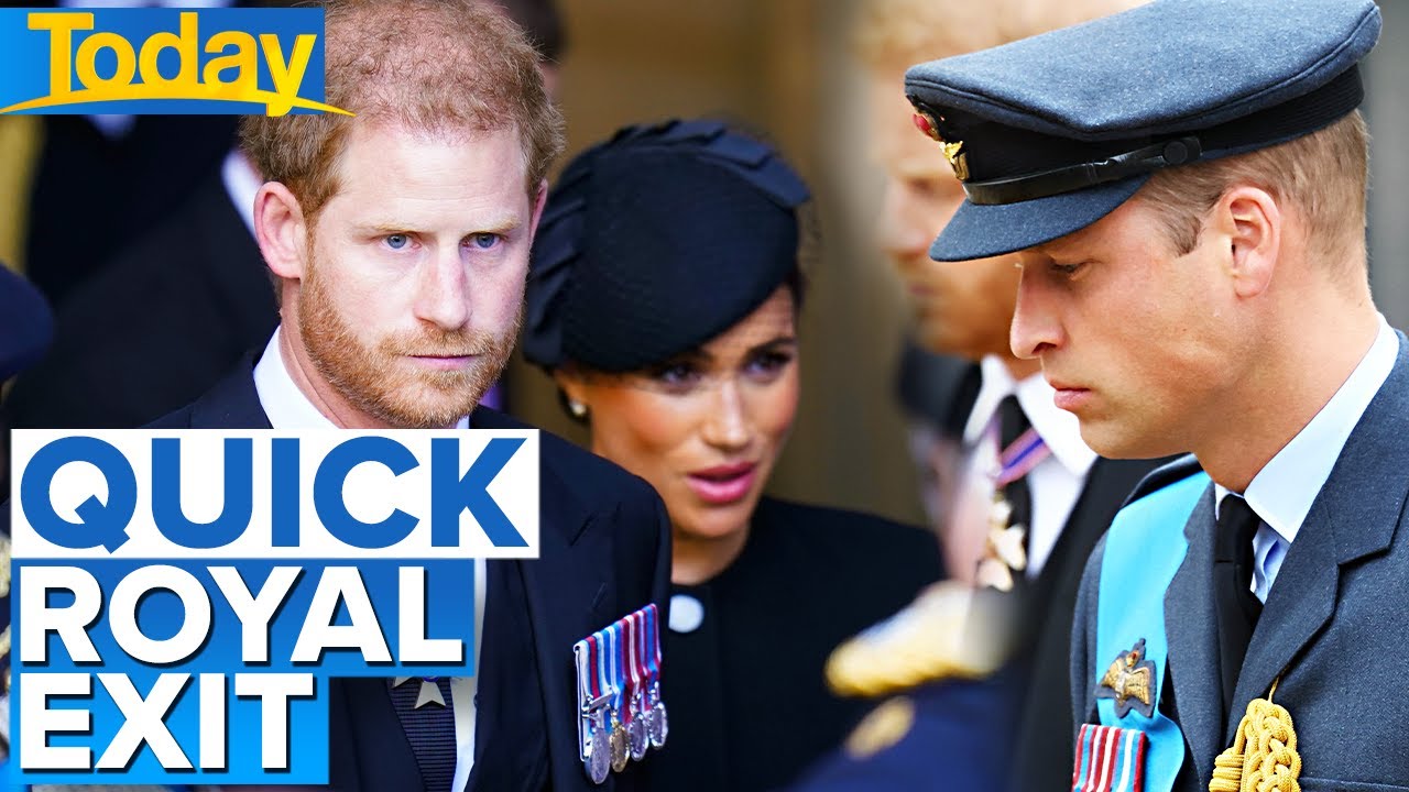 Prince Harry and Meghan want to leave the UK ‘imminently’ | Today Show Australia