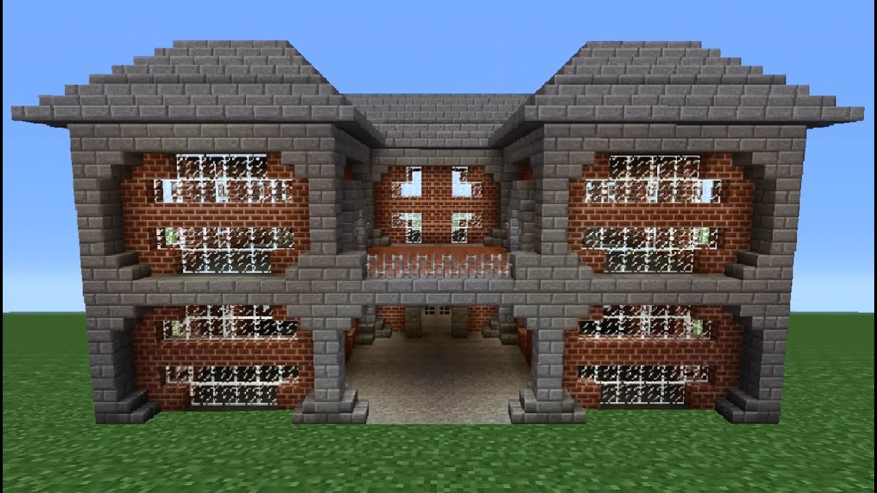 Minecraft Tutorial: Brick House - 2