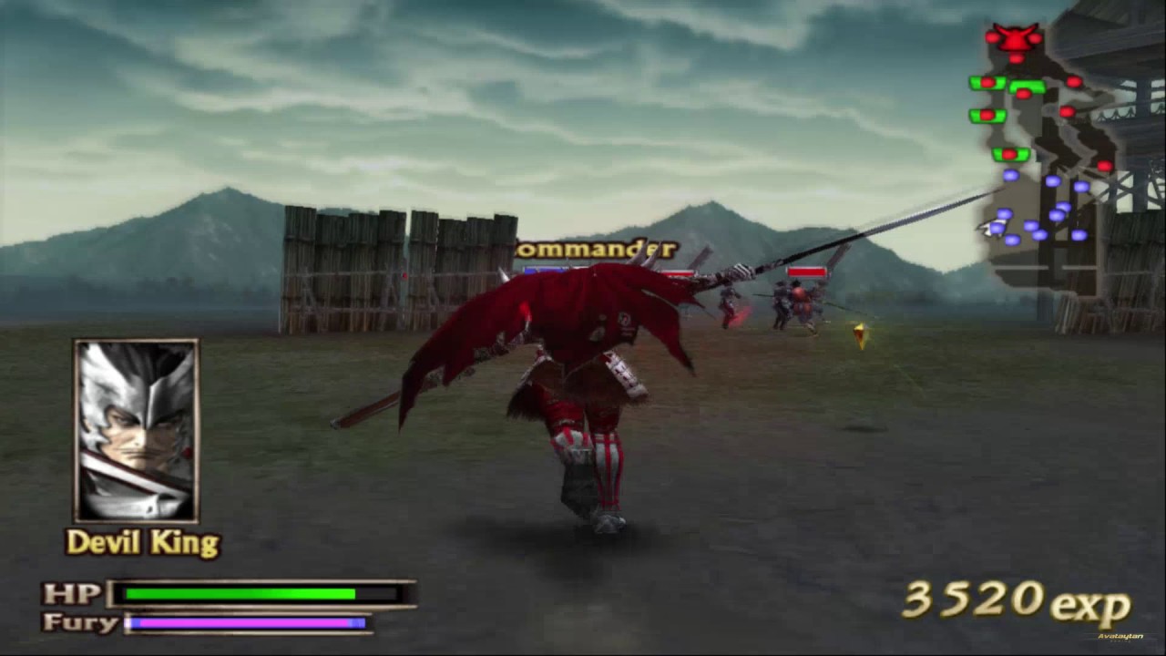 Devil Kings - Devil King Vs Red Minotaur (Deadwood) - Gameplay - Campaign Walkthrough