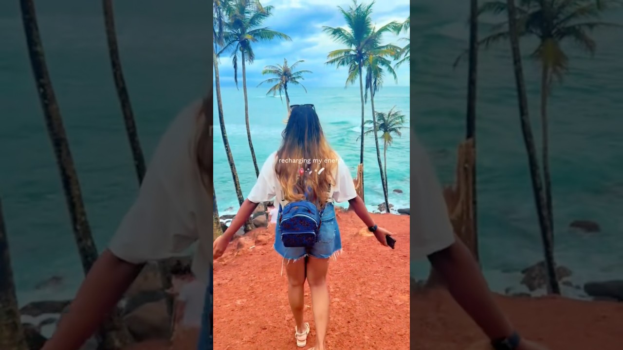 Mirissa 🌊🌴 #srilanka #love #travel #trending #vlog #fyp #shorts #short #ytshorts #mirissa #couple