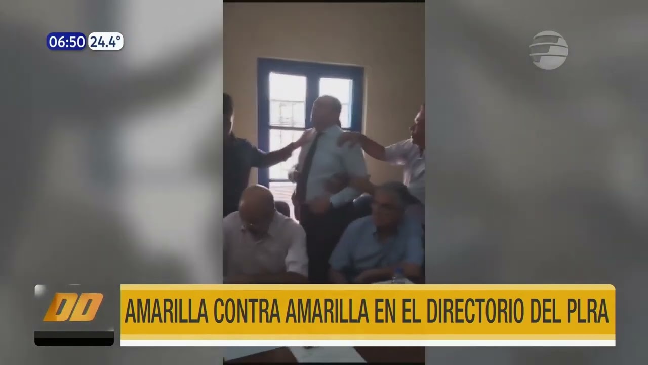 L&iacute;der vs. Dionisio: se dijeron de todo en directorio del PLRA