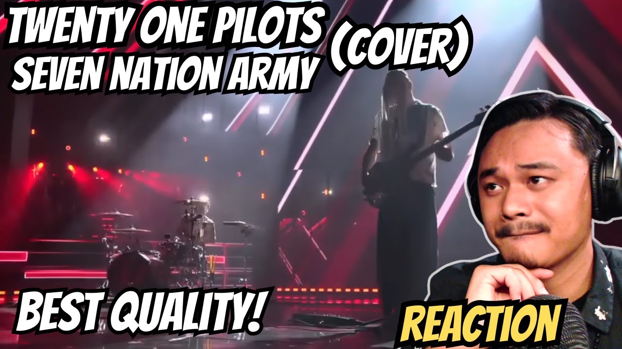 Higher Quality! | 'Twenty One Pilots - Seven Nation Army(Cover)' REACTION/ANALYSIS