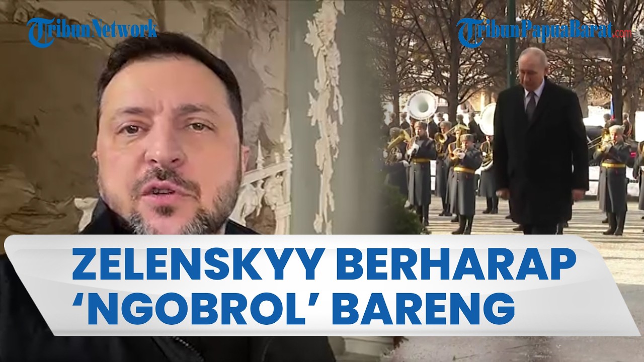 NIAT SUDAHI PERANG, Zelenskyy Serukan Negosiasi Langsung dengan Putin