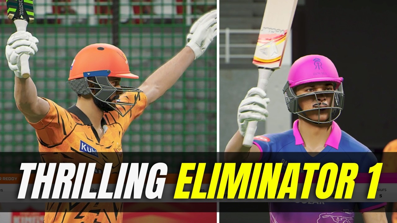 SRH против Rajasthan Royals | Захватывающий первый элиминатор