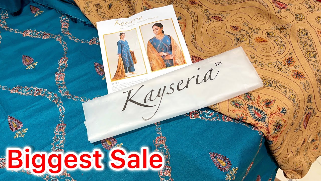 Kayseria Jashan Sale || kayseria || kayseria sale ||kayseria new winter collection December 22, 2025