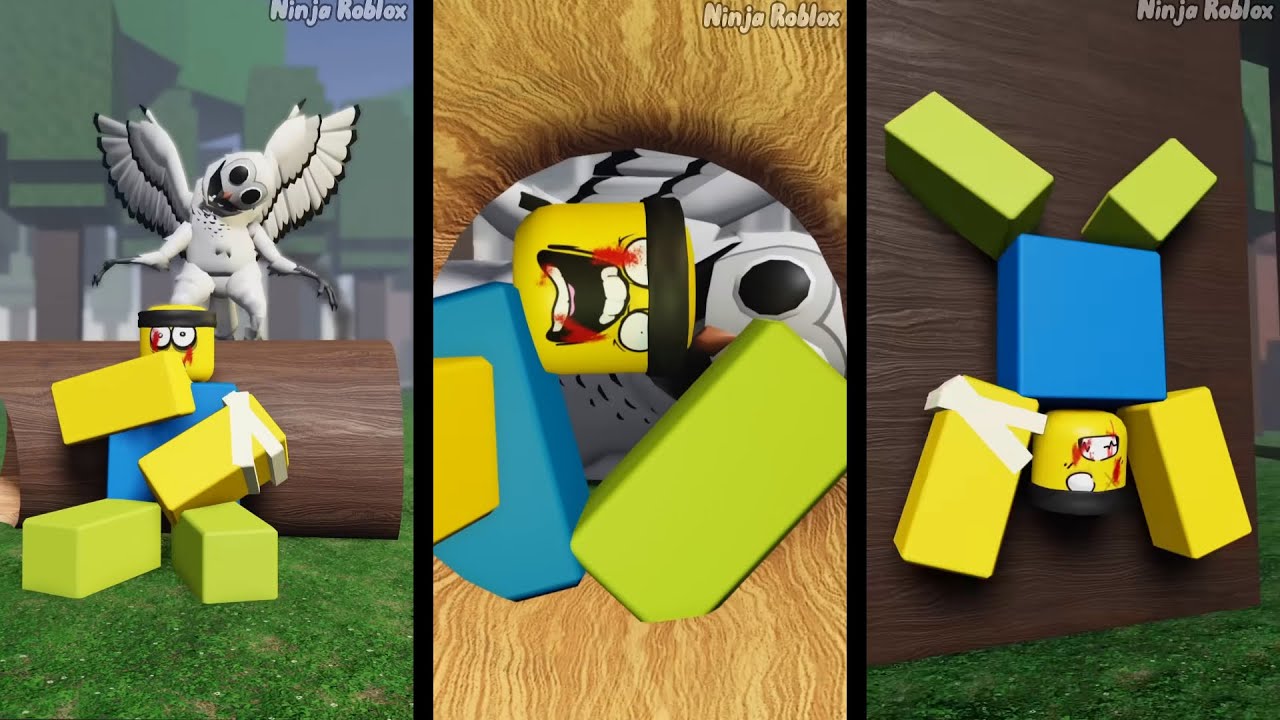 When the Noob learns to open a portal ☠️ PT10 - Roblox 99 Nights in the Forest | Roblox Funniest