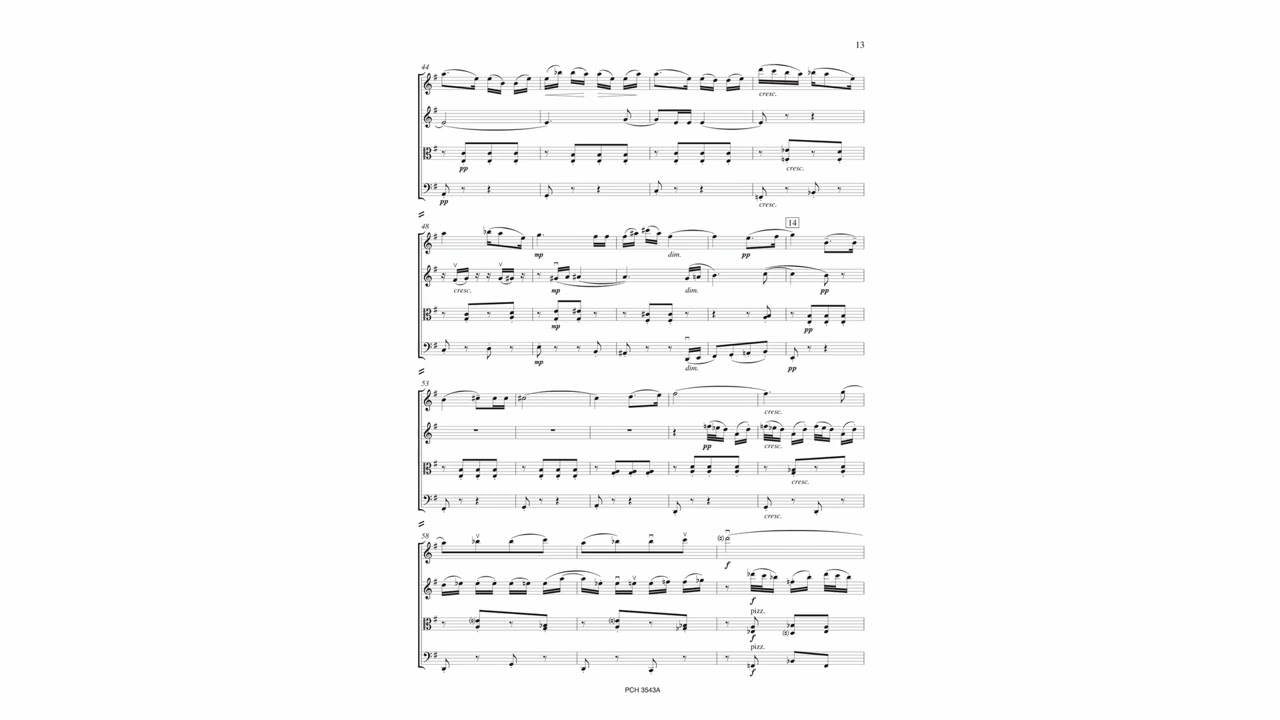 Weinberg, String Quartet No. 7 Op. 59