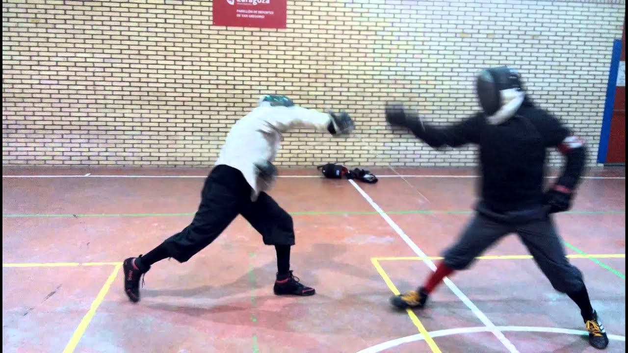 Langes messer sparring