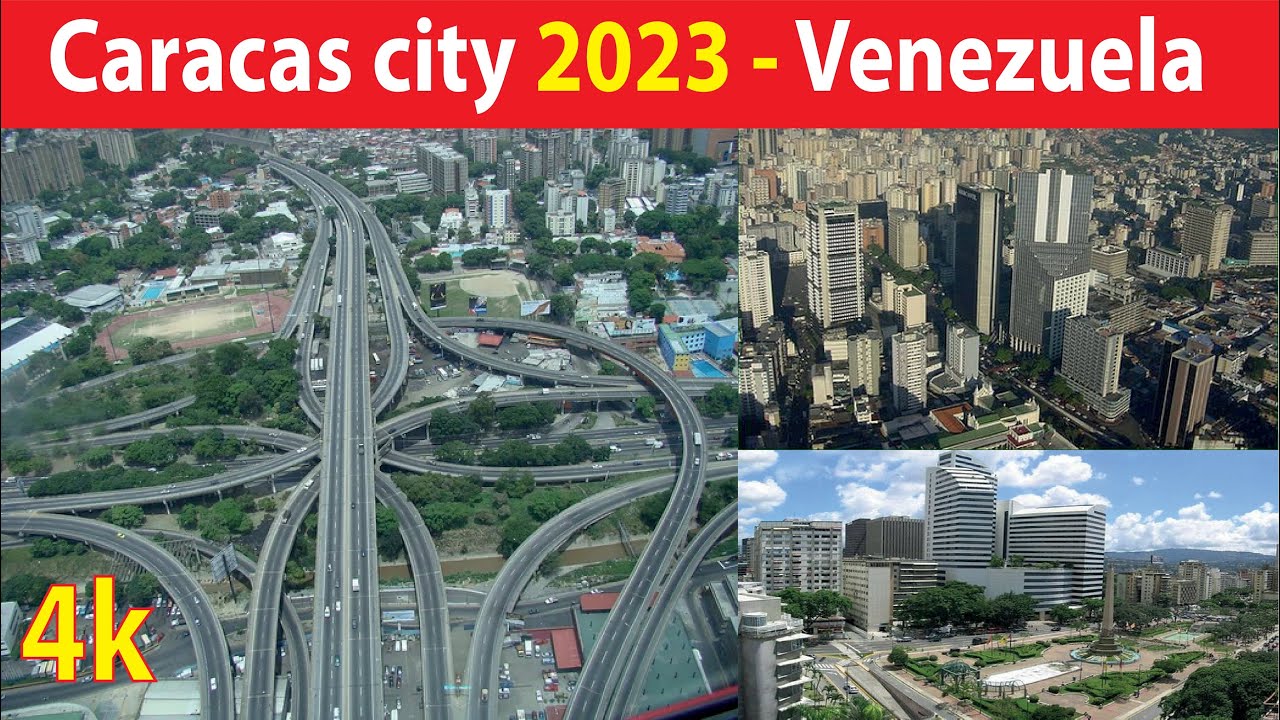 Caracas City , Venezuela 4K By Drone 2023