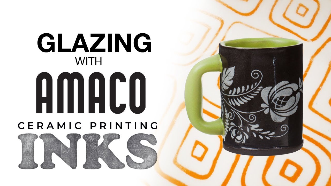 Ceramic Inks! Glazing With Amaco