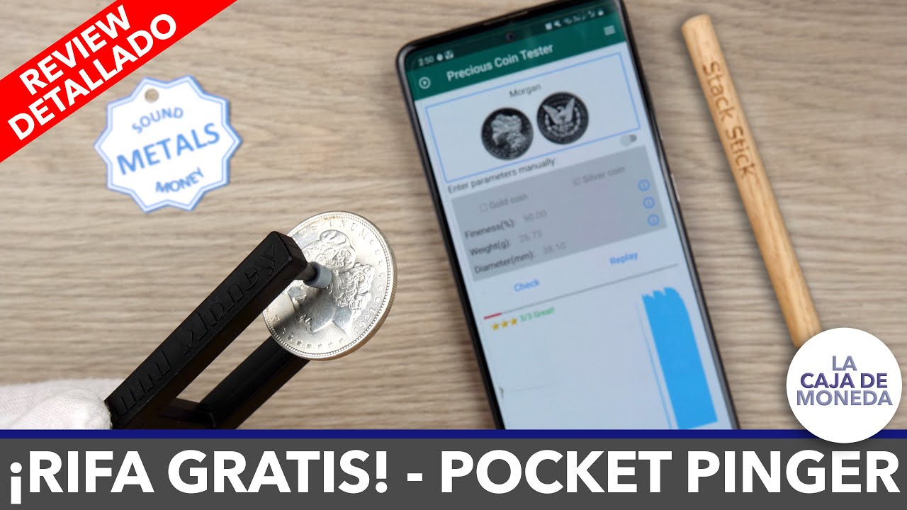 Cómo usar el Pocket Pinger para identificar monedas falsas!