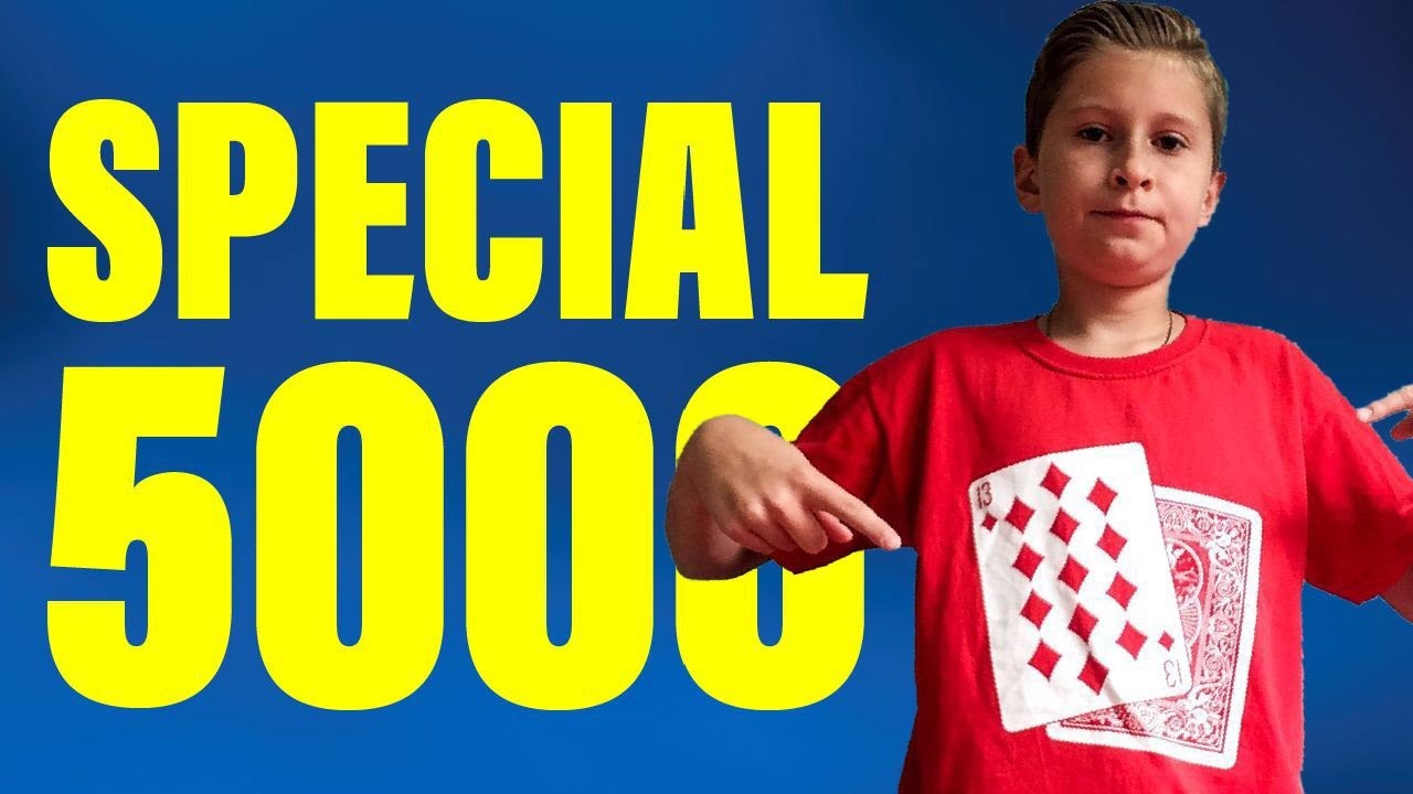 ODCINEK SPECJALNY NA 5000 SUBSKRYPCJI! – Wyjaśnienie do ostatniego triku, Q&A i KONKURS!