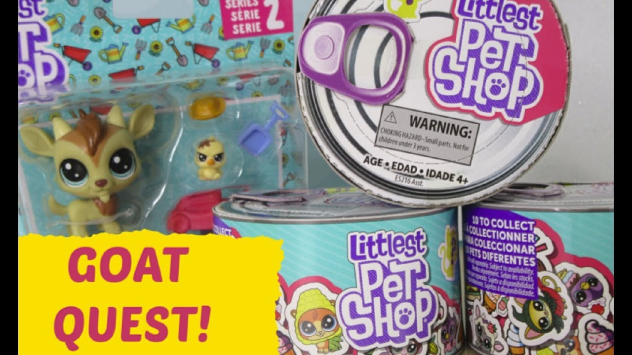 OPENING LPS HUNGRY PETS! LPS GOAT SET REVIEW!