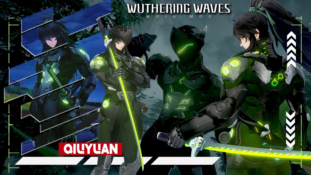 His Black Mecha Form Is So BADASS!! | WuWa 3.1 | Qiuyuan Mod Commission @여문