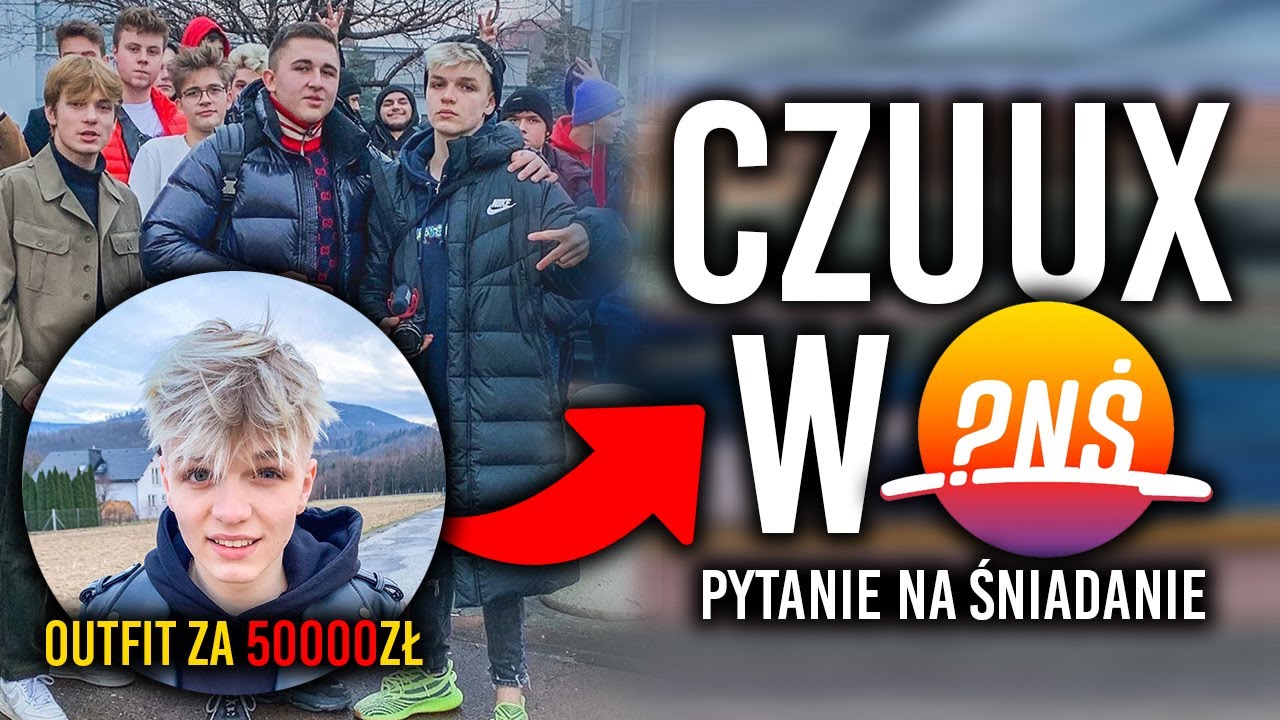 CZUUX w PYTANIE na ŚNIADANIE (OUTFIT za 50k PLN)