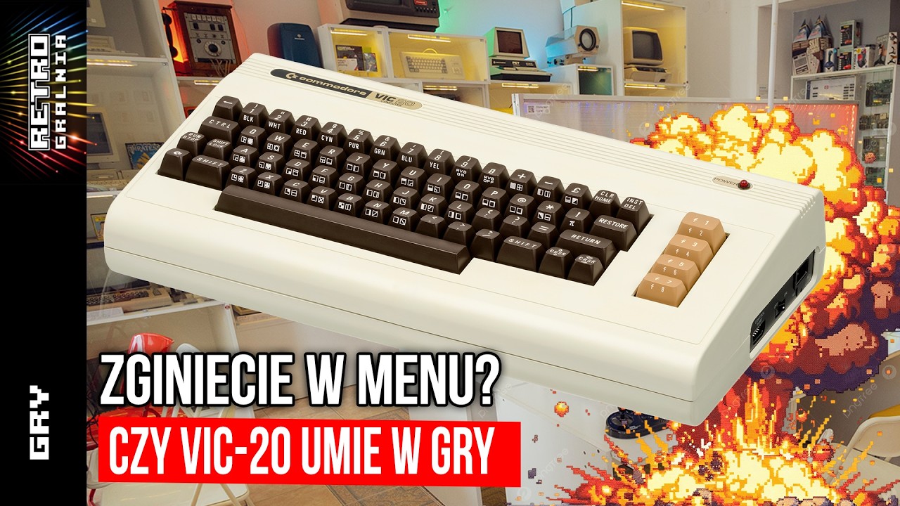 🕹️ Zapomniany brat Commodore 64. Czy VIC-20 to ukryty klejnot?