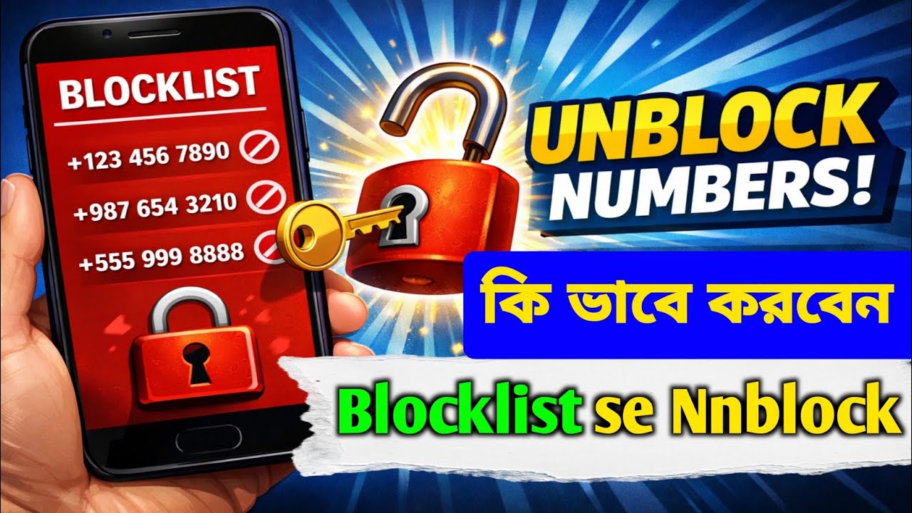 Blocklist se Number Kaise Hataye | blocklist number kaise nikale