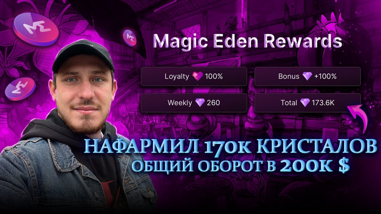 Magic Eden раздаст ЖИРНЫЙ AIRDROP? | ПОКАЖУ КАК СДЕЛАТЬ КВЕСТЬ ЧТО БЫ ПОЛУЧИТЬ МАКСИМУМ $
