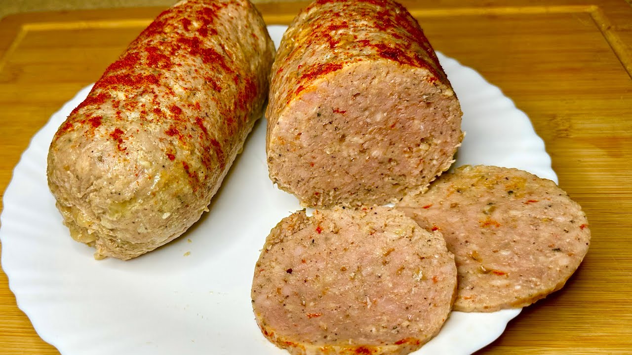 Domowa Kiełbasa Drobiowa - Zrobisz Ją Bez Szybkowaru I Bez Piekarnika Zobacz Jakie To Proste