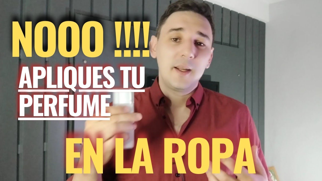 D&oacute;nde Aplicarse y Donde NO APLICARSE el PERFUME??